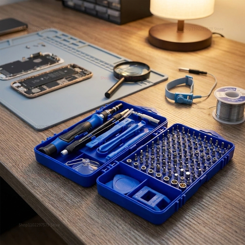 Electronics And Gadgets With S - 115-delige multifunctionele schroevendraaierset voor elektronica reparatie,