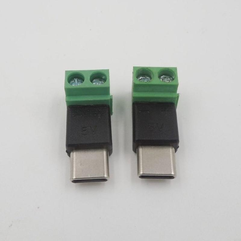 Electronics And Gadgets With C - Type C mannelijk naar 2-pins 5V
