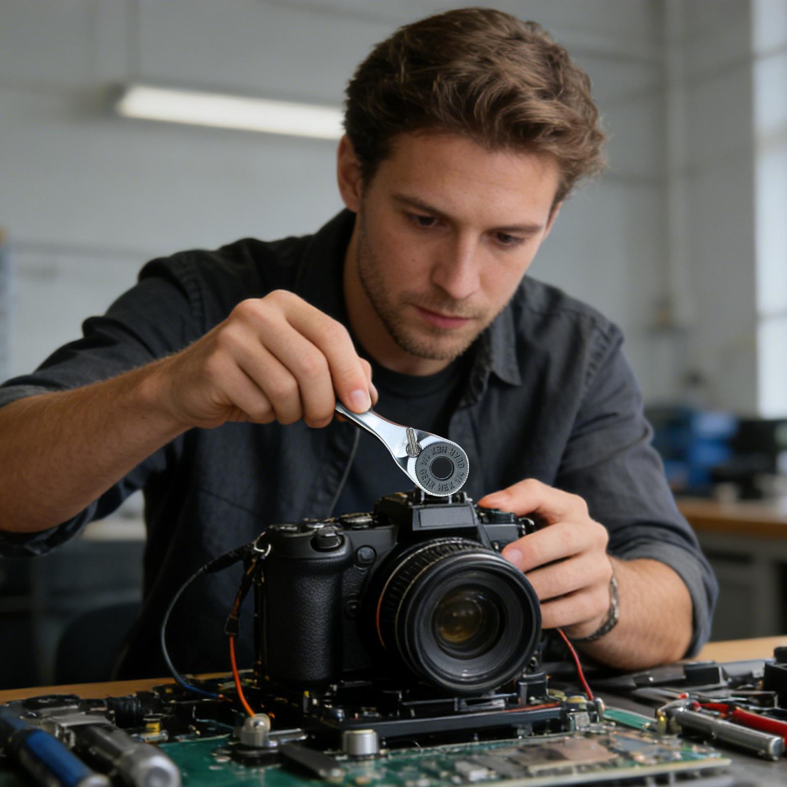 Electronics Gadgets For Home - Kleine ratel, draagbare ratelmoersleutel, meubelmontagebenodigdheden voor