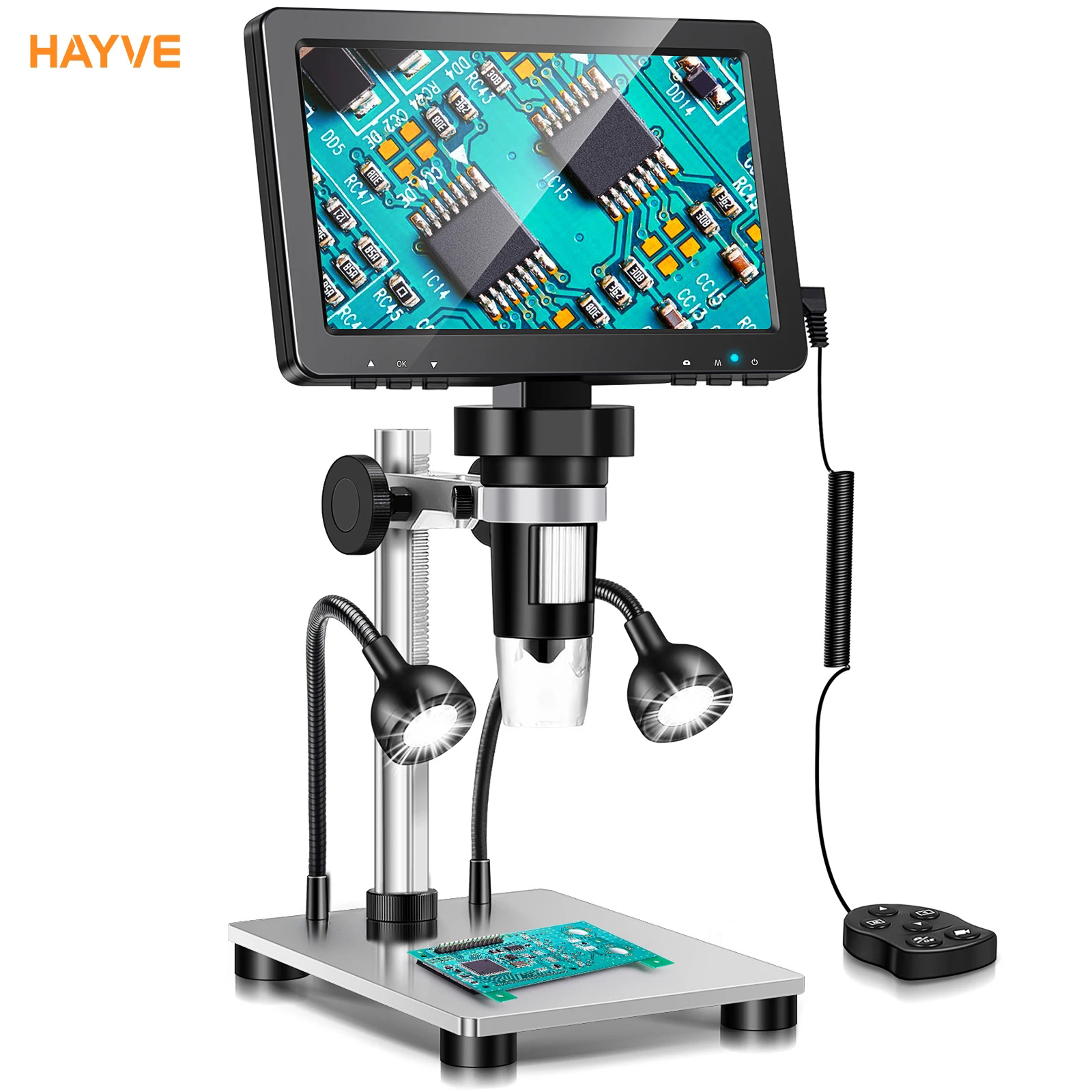 Digital Magnifier Reading - Hayve 7 ''Digitale Microscoop 1200X Zoom