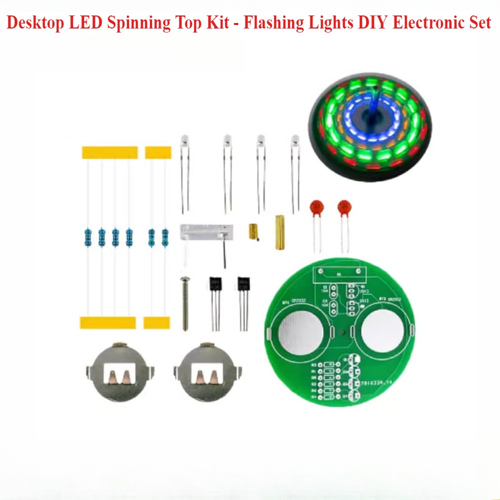 Electronics And Gadgets With P - Magic Spinning LED-displaykit - DIY-soldeeroefening voor