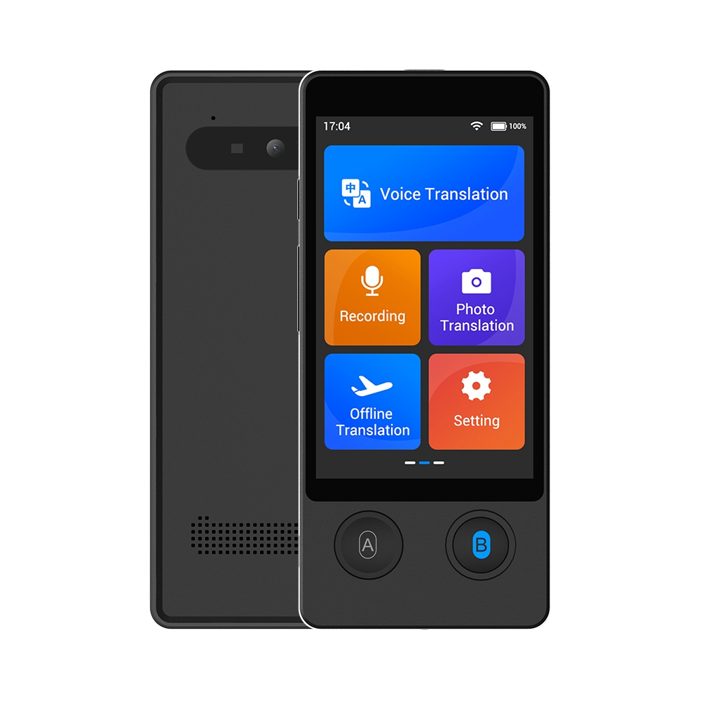 Portable Translator Device - Wooask W12 taalvertalerapparaat, geen WiFi nodig,