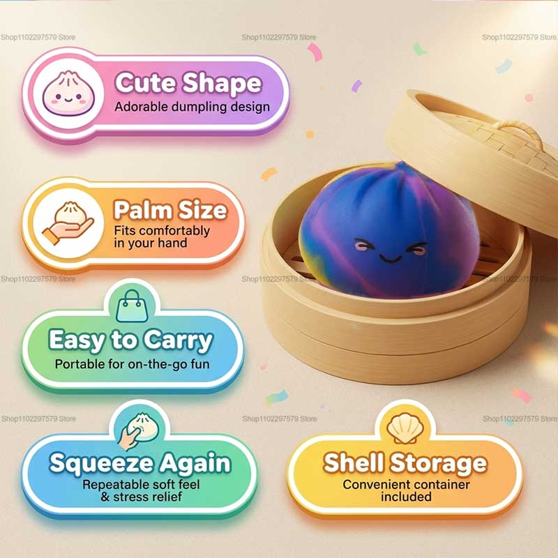 Electronics Latest Gadgets - Nieuw regenboog speelgoed met stoombox, knijpdeeg