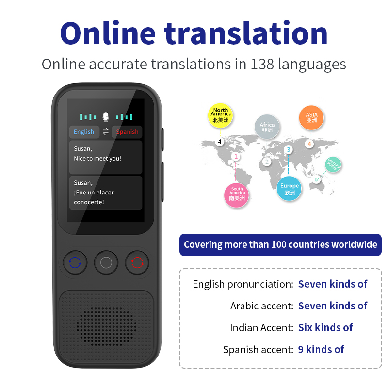 Talenvertalerapparaat Offline  - Portable Translator Device recensie en prijs