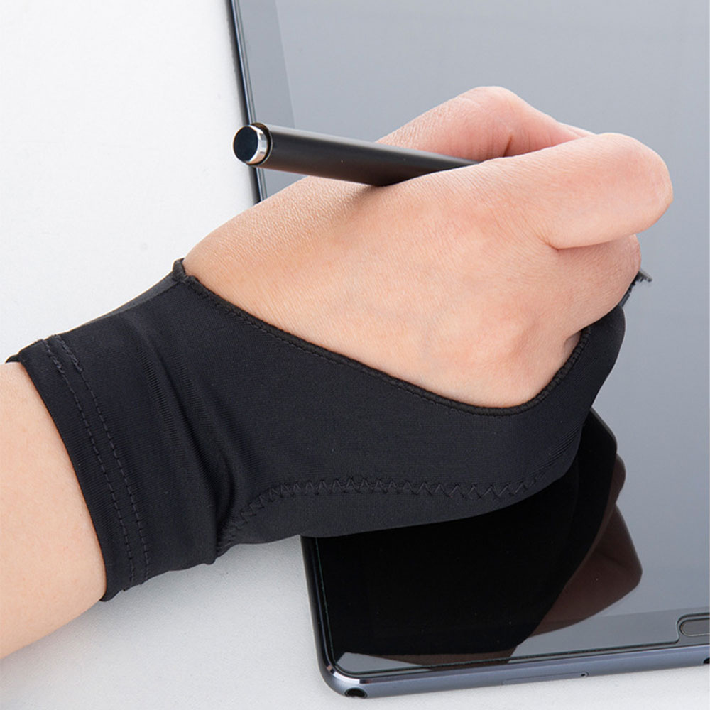 1PC Handschoenen met twee ving - Digital Drawing Tablet recensie en prijs