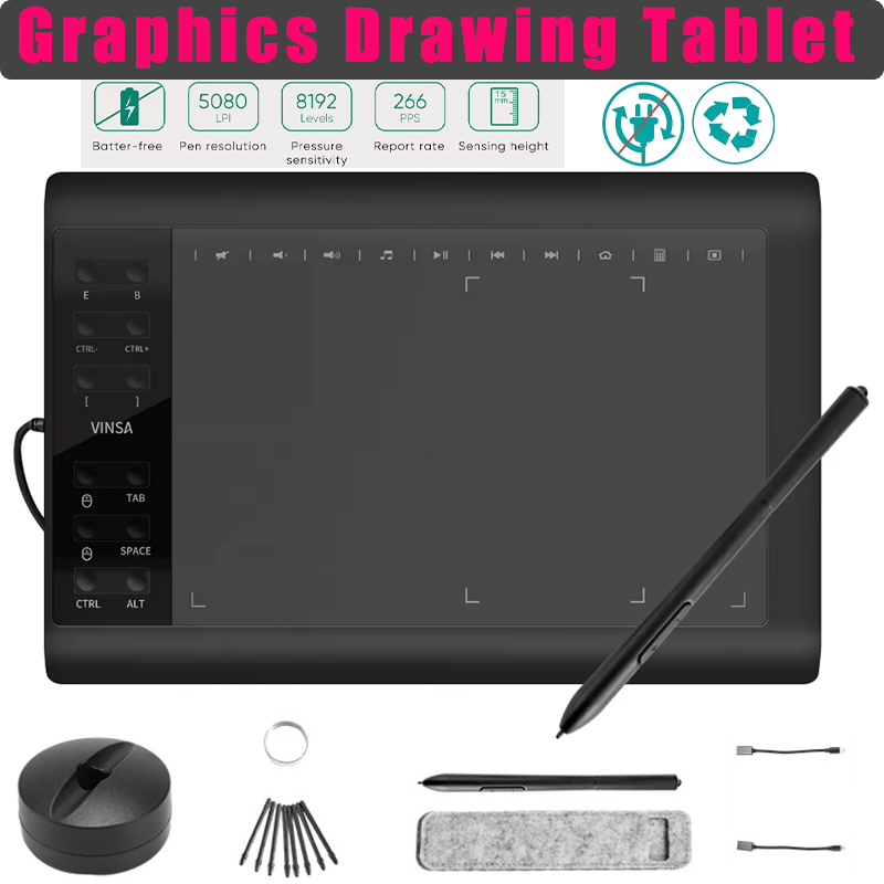 Digitale tekentablet Professio - Digital Drawing Tablet recensie en prijs