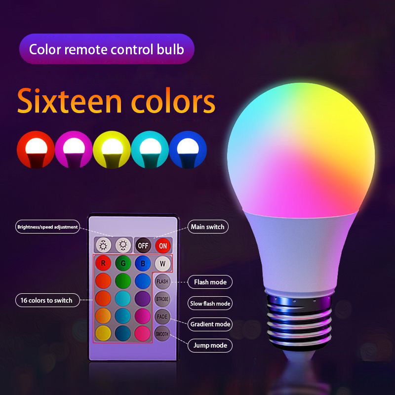 E27 220V 16 Kleuren RGB Lamp L - Electronics Gadgets For Home recensie en prijs