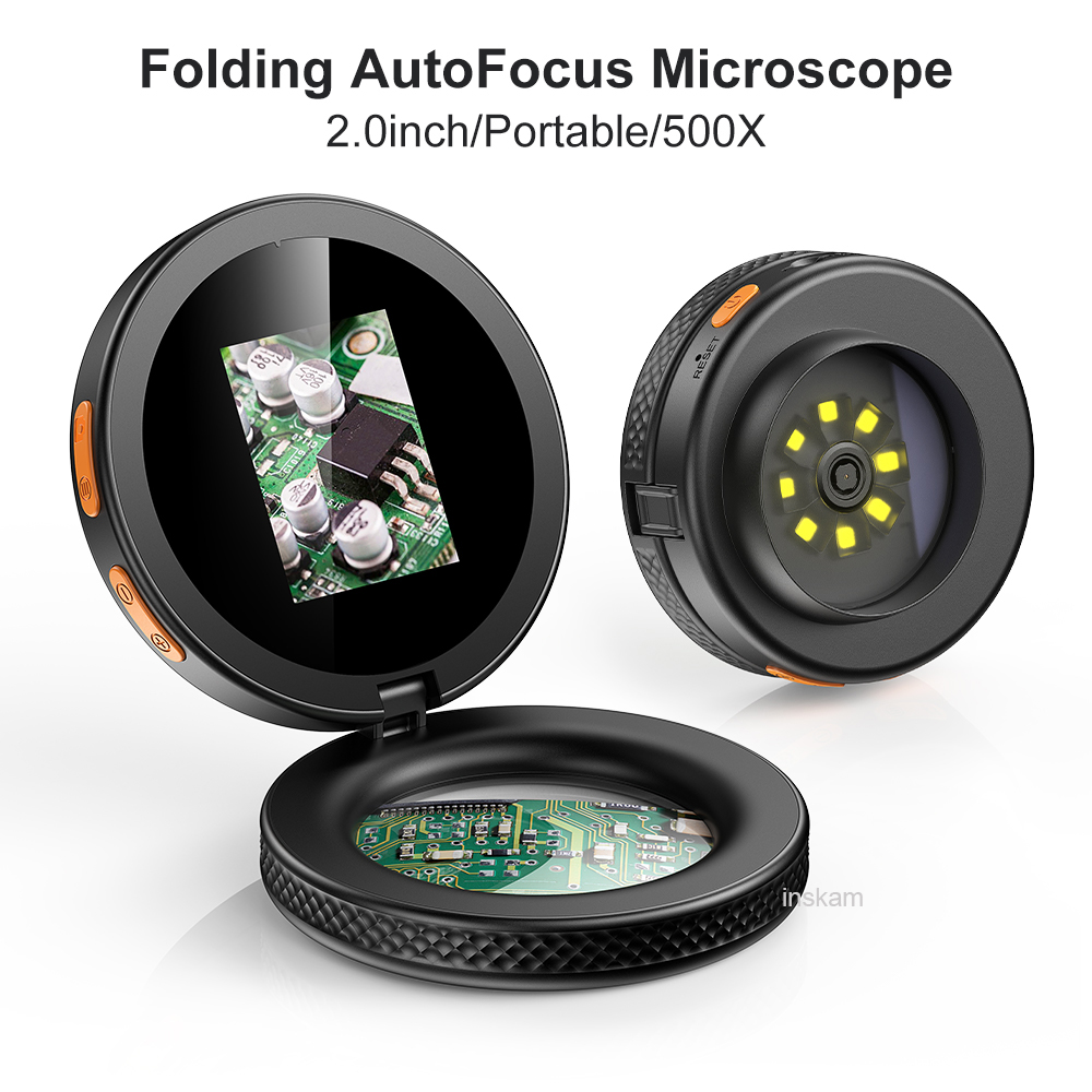 Autofocus Microscoop Mini 500X - Digital Magnifier Reading recensie en prijs