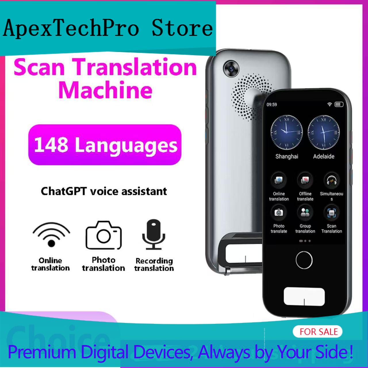 ApexTPScan Vertaalmachine Deep - Portable Translator Device recensie en prijs