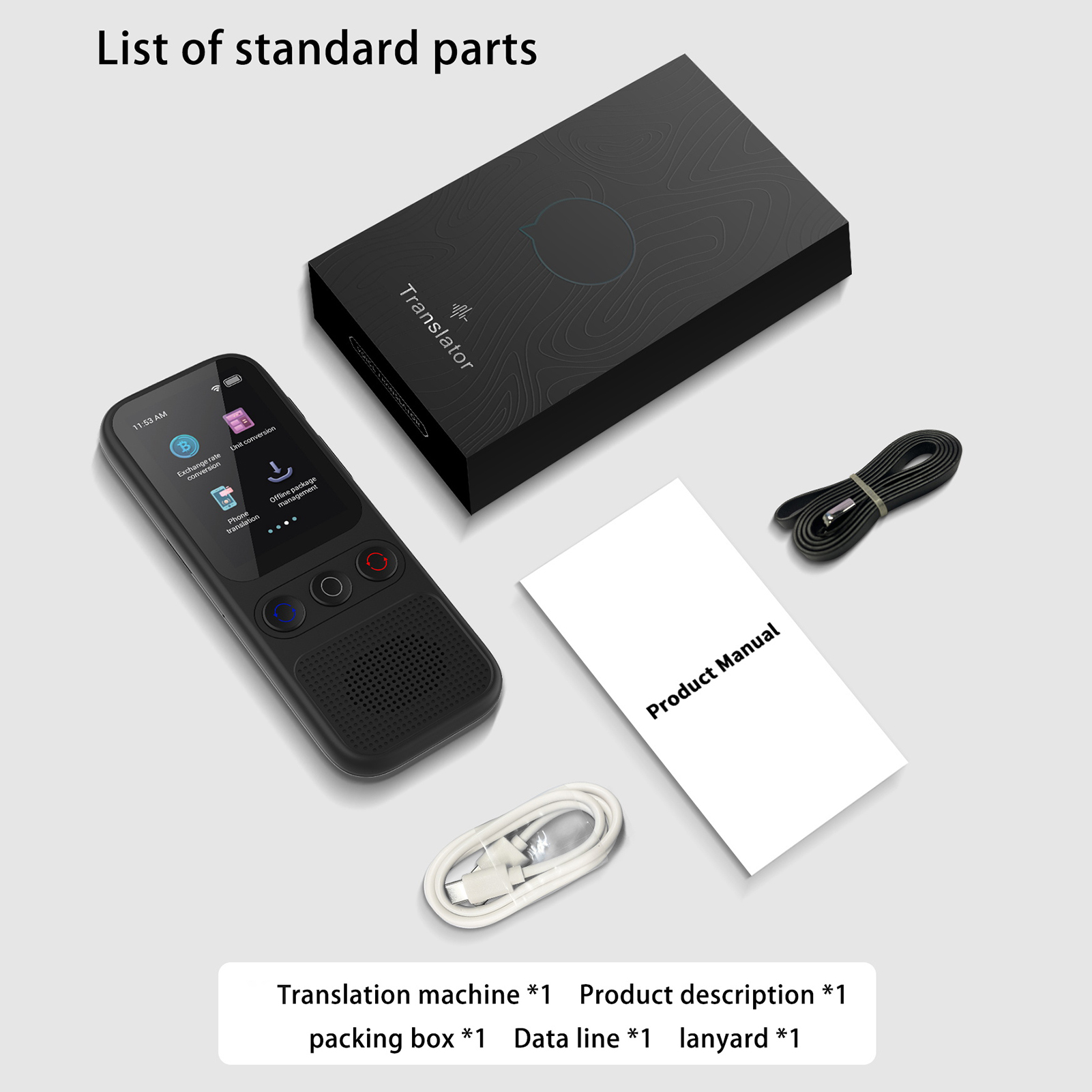 S80 Taal AI Vertalerapparaat m - Portable Translator Device recensie en prijs
