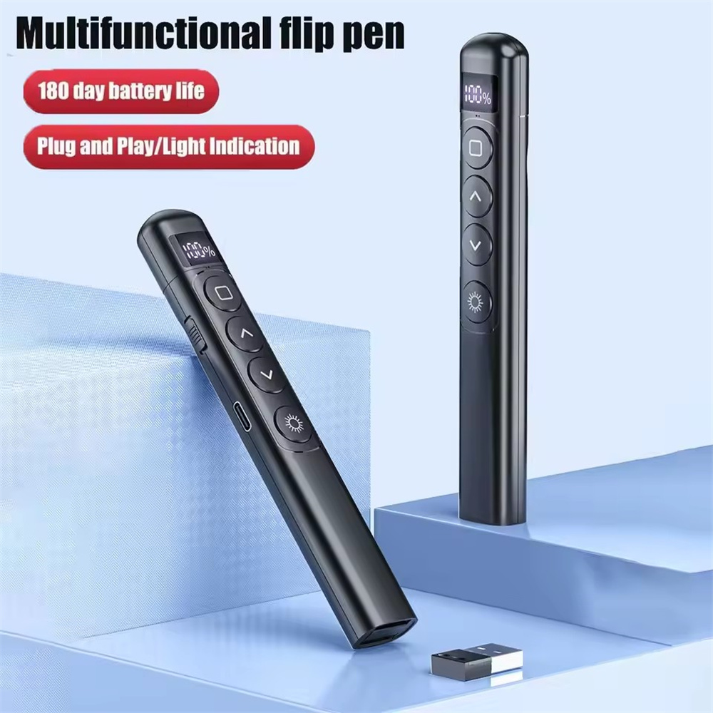 Flip-pen Presentatie Clicker R - Laser Pointer Presenter recensie en prijs