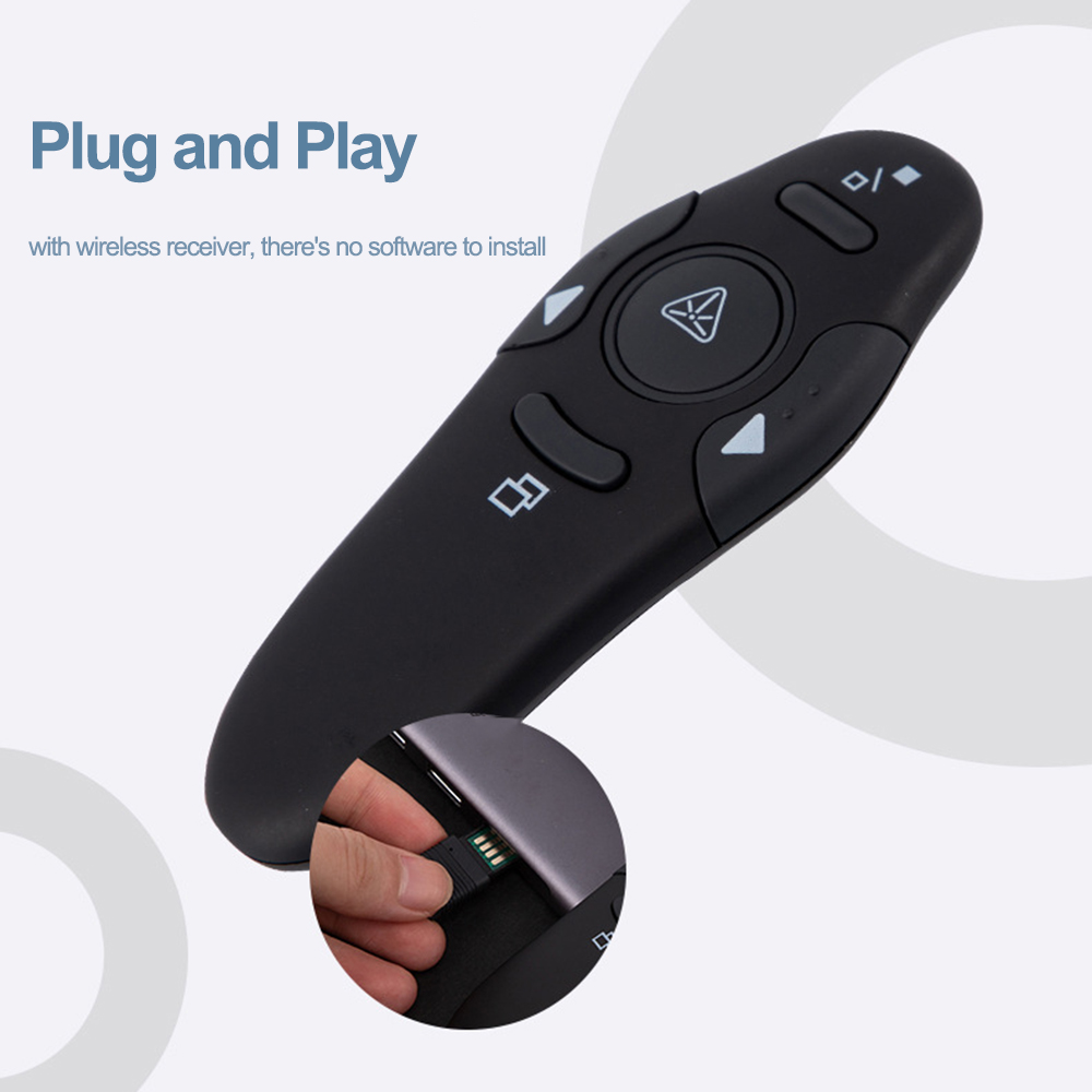 2,4 GHz draadloze USB Powerpoi - Laser Pointer Presenter recensie en prijs