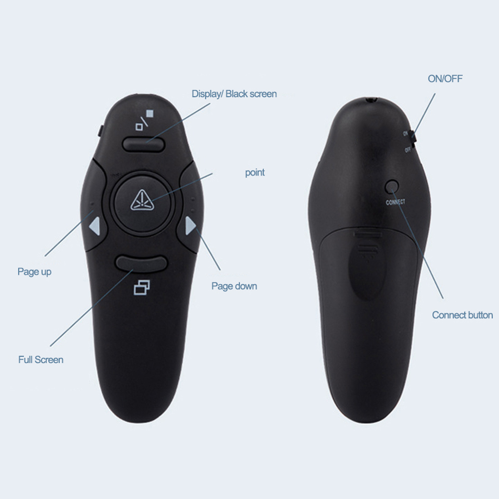 2,4 GHz draadloze USB Powerpoi - Laser Pointer Presenter recensie en prijs