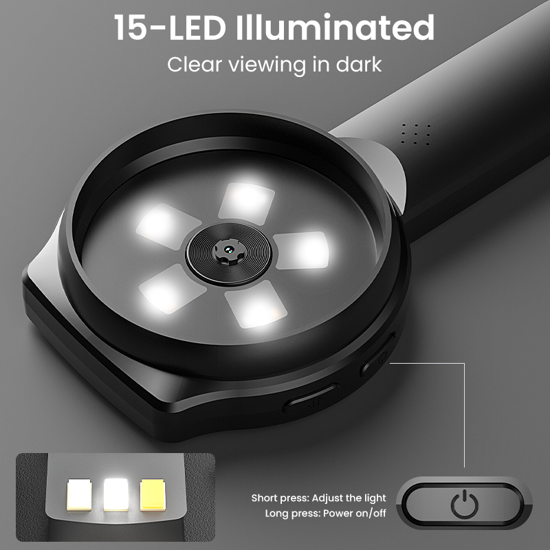 2,8 inch scherm HD digitale mi - Digital Magnifier Reading recensie en prijs