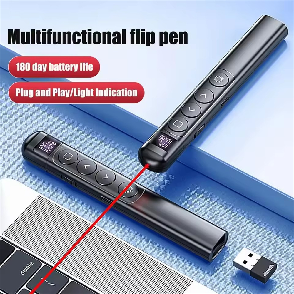 Flip-pen Presentatie Clicker R - Laser Pointer Presenter recensie en prijs
