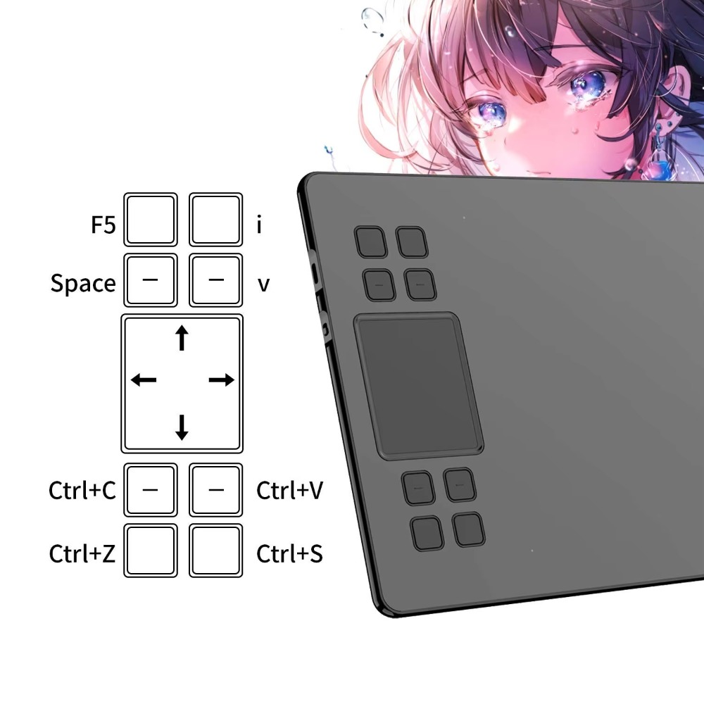 10×6 Inch Tekentablet Batterij - Digital Drawing Tablet recensie en prijs