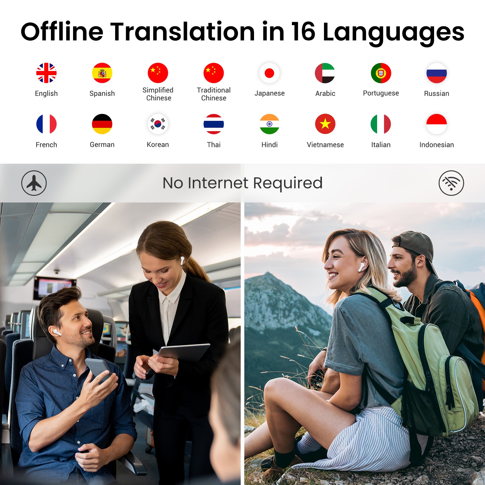 Wooask [A8] Vertaler oordopjes - Portable Translator Device recensie en prijs