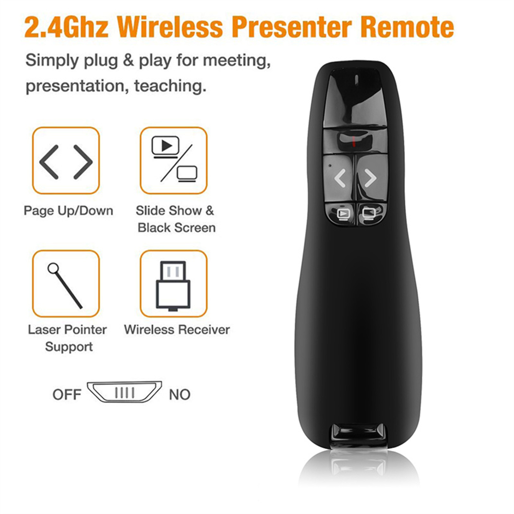 Draadloze USB Powerpoint-prese - Laser Pointer Presenter recensie en prijs